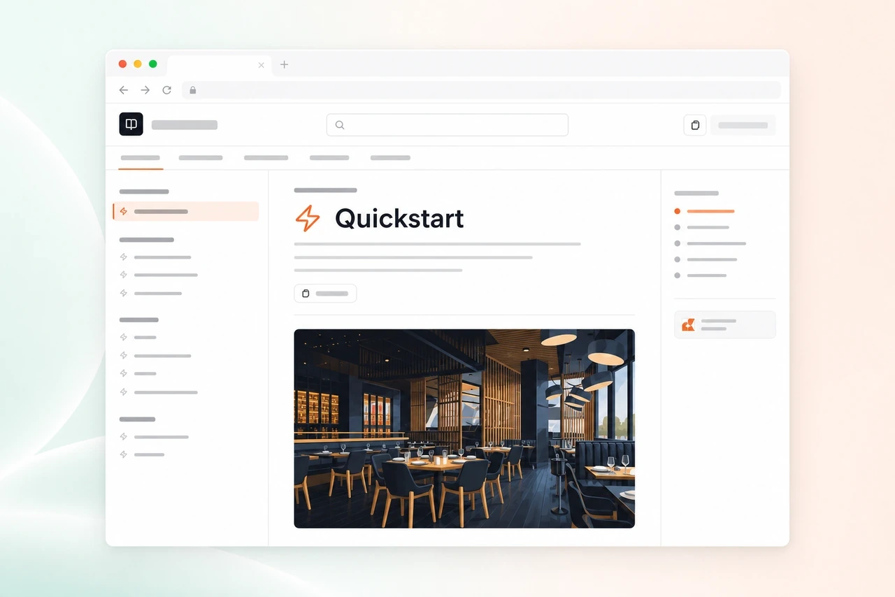 Illustrated preview of the classic Knowybase documentation demo